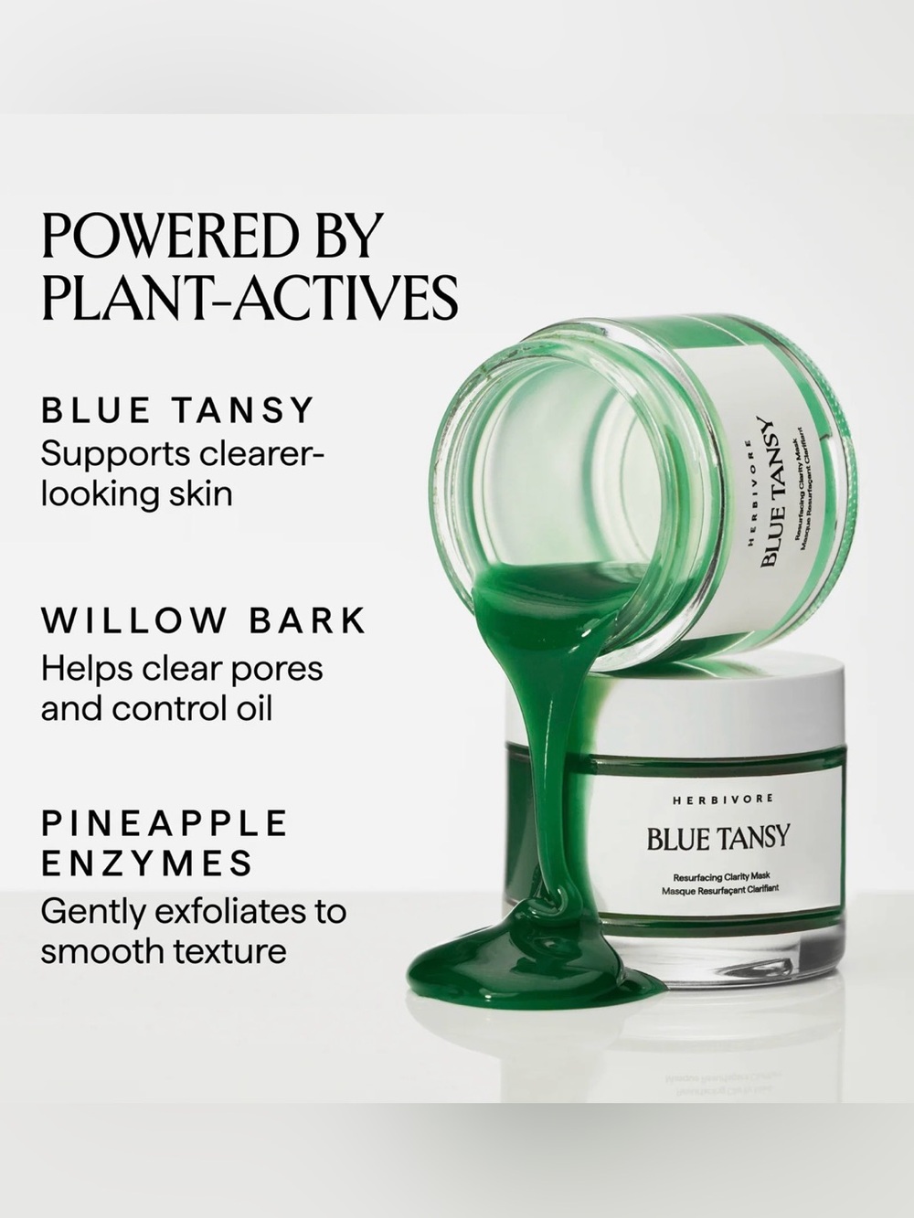 Herbivore BLUE TANSY Resurfacing Clarity Face Mask  NIB